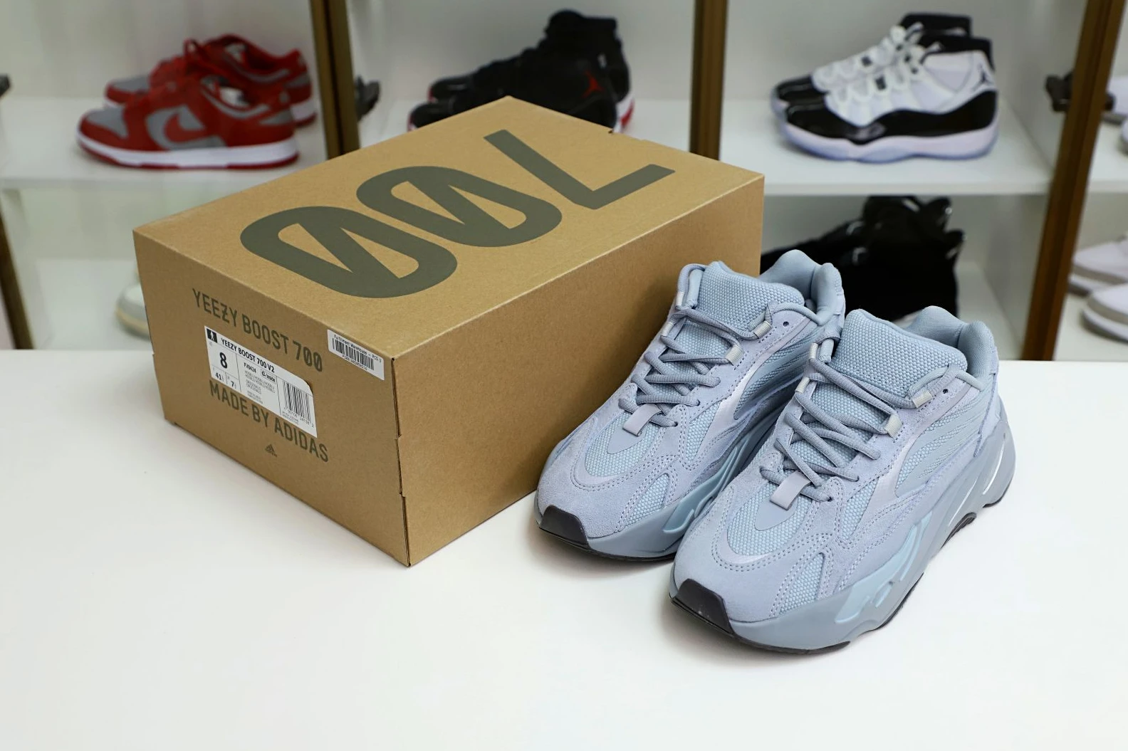 BestValue Kimikick Yeezy boost 700 v2 hospita blue 54