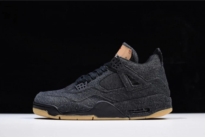 BestValue Levi's x Air Jordan 4 'black' AO2571- 1062