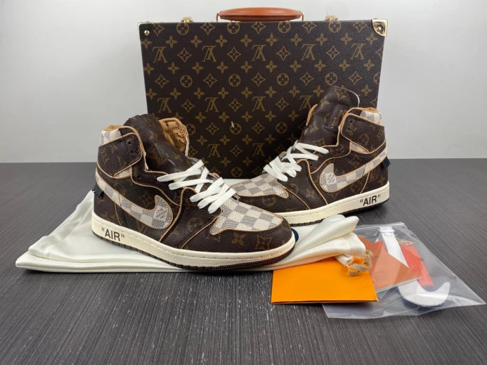 BestValue OFF-WHITE x Air Jordan 1 LV 757
