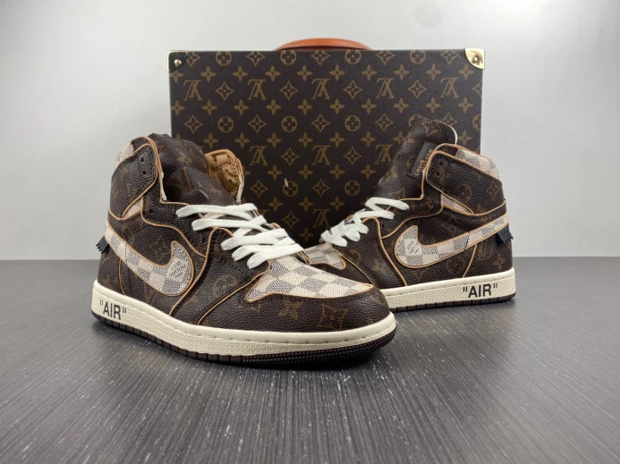 BestValue OFF-WHITE x Air Jordan 1 LV 757