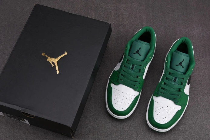 BestValue air jordan 1 low pine green 553558- 1645