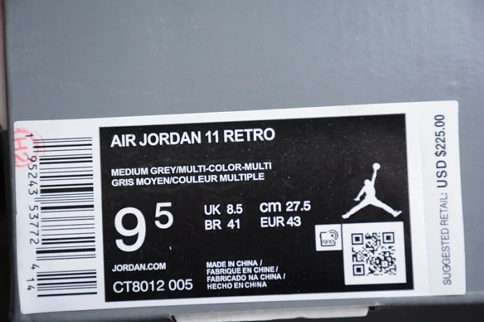 BestValue air jordan 11 retro cool grey 2021 ct8012- 1386