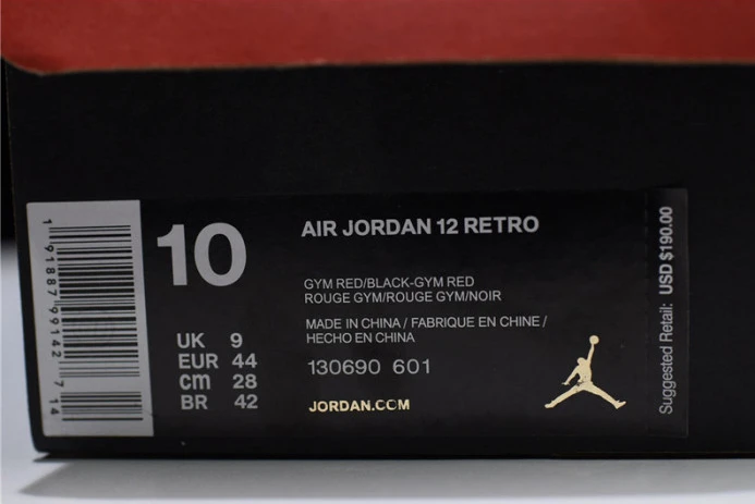 BestValue air jordan 12 gym red 130690- 1691