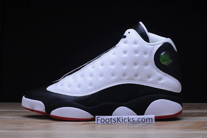 BestValue air jordan 13 retro "he got game" white  black-true red 309259- 1198