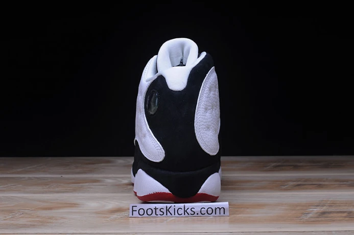 BestValue air jordan 13 retro "he got game" white  black-true red 309259- 1198