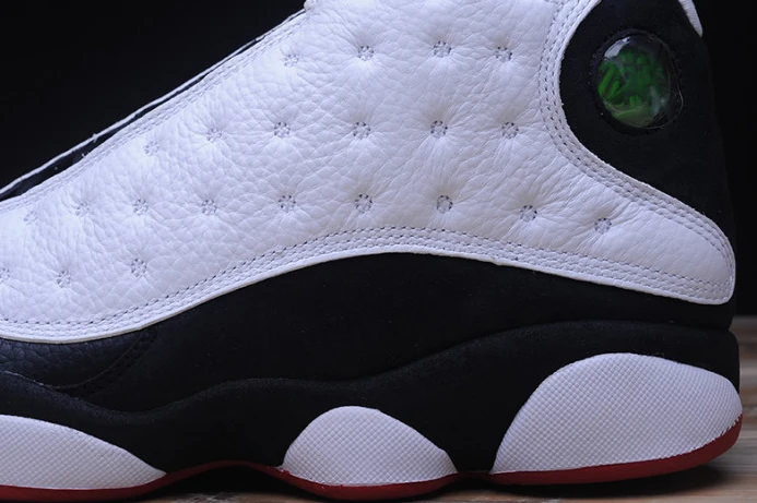 BestValue air jordan 13 retro "he got game" white  black-true red 309259- 1198