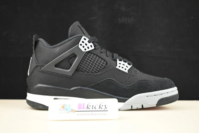 BestValue air jordan 4 “black canvas” dh7138- 1732