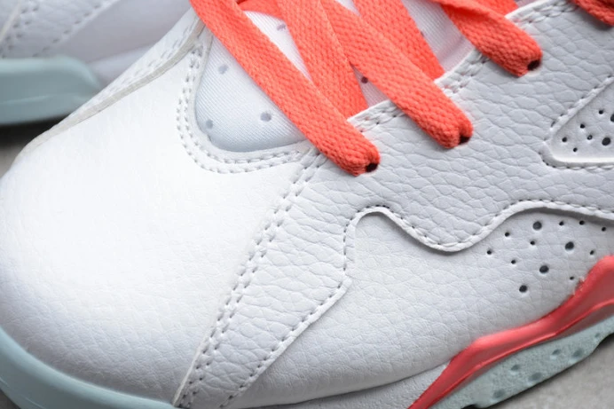 BestValue air jordan 7 girls white topaz mist ember glow 442960- 1572
