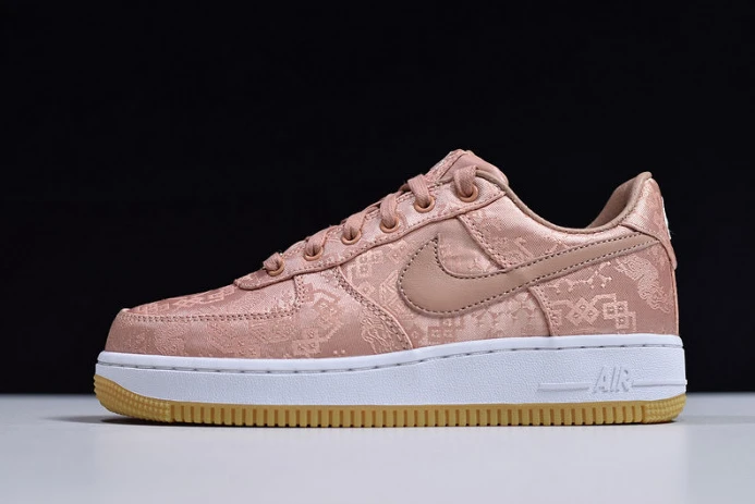 BestValue clot x nike air force 1 low ''rose gold'' cj5290- 3019