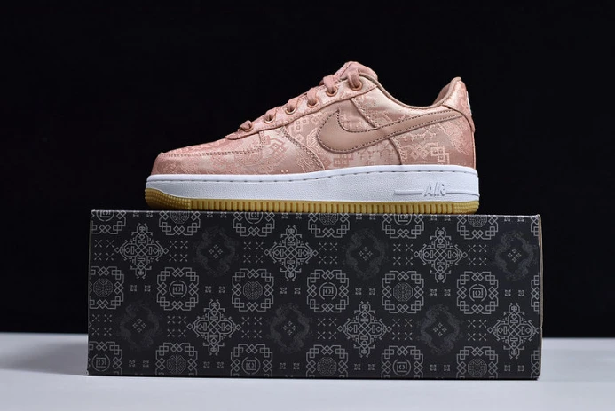 BestValue clot x nike air force 1 low ''rose gold'' cj5290- 3019