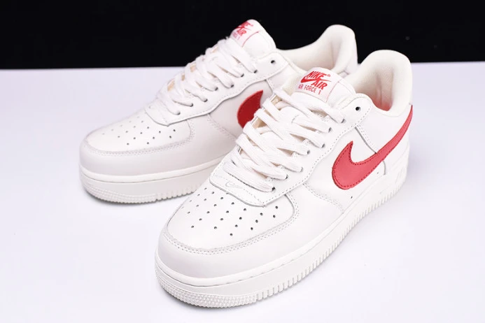 BestValue nike air force 1 ''07 white sport red new shoes 315122- 3082