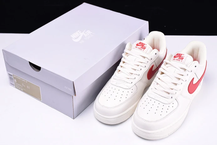 BestValue nike air force 1 ''07 white sport red new shoes 315122- 3082