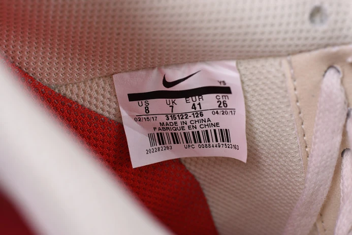 BestValue nike air force 1 ''07 white sport red new shoes 315122- 3082