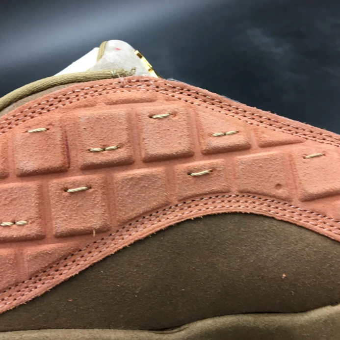 CLOT x Air Jordan 13 Low Sepia Stone Canteen-Terra Blush AT3102- WellDesigned 1163