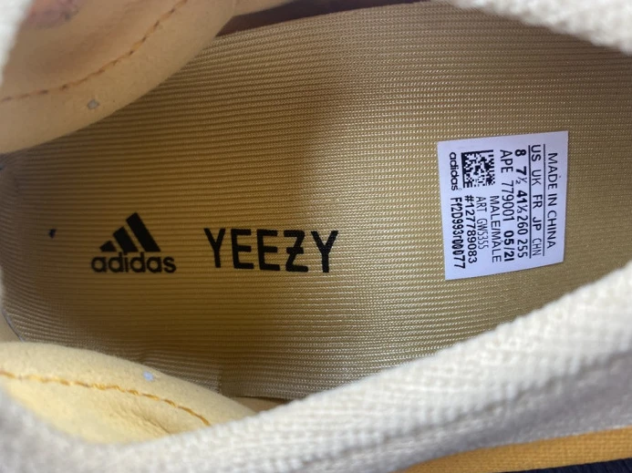 Comfortable Adidas Yeezy Knit RNR Sulfur GW 416