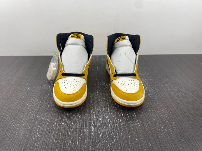 Comfortable Air Jordan 1 High OG Yellow Ochre DZ5485- 745