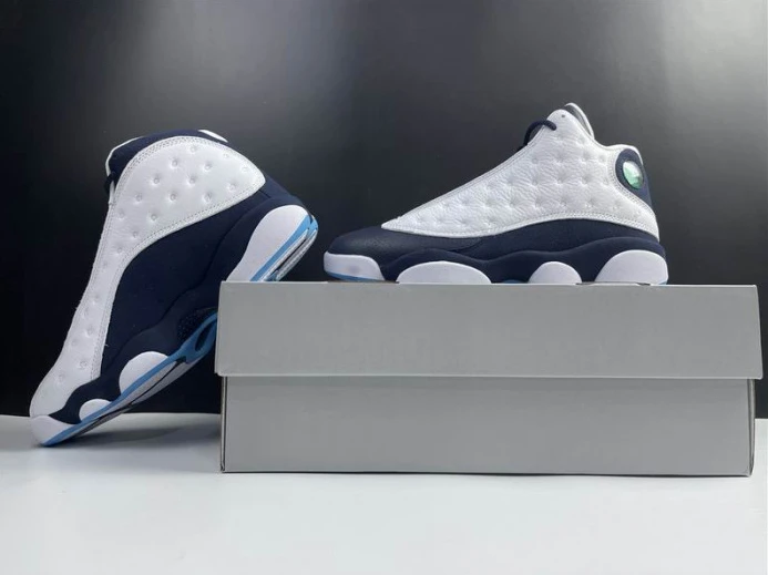 Comfortable Air Jordan 13 Dark Powder Blue 414571- 690
