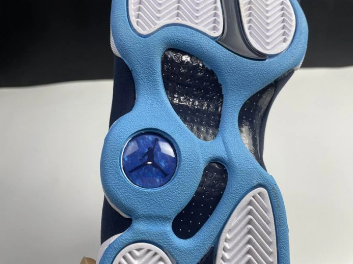 Comfortable Air Jordan 13 Dark Powder Blue 414571- 690