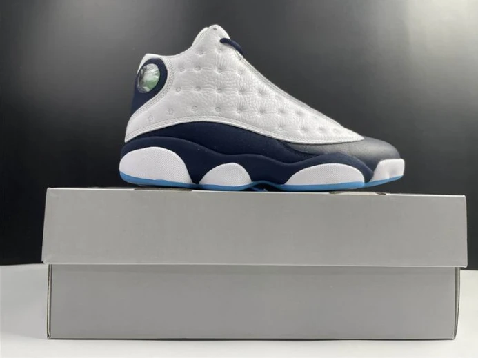 Comfortable Air Jordan 13 Dark Powder Blue 414571- 690