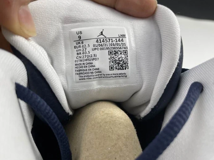 Comfortable Air Jordan 13 Dark Powder Blue 414571- 690