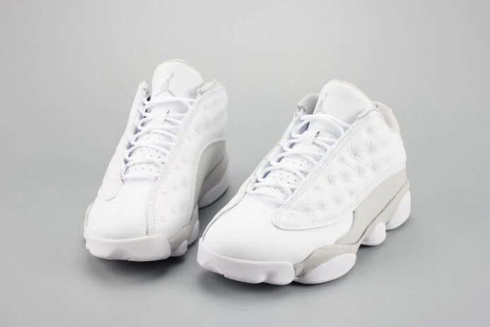 Comfortable Air Jordan 13 LowPure Money white mens 310810- 1159