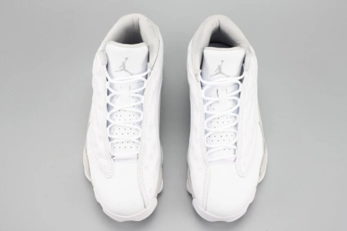 Comfortable Air Jordan 13 LowPure Money white mens 310810- 1159