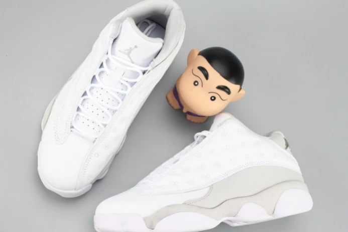 Comfortable Air Jordan 13 LowPure Money white mens 310810- 1159
