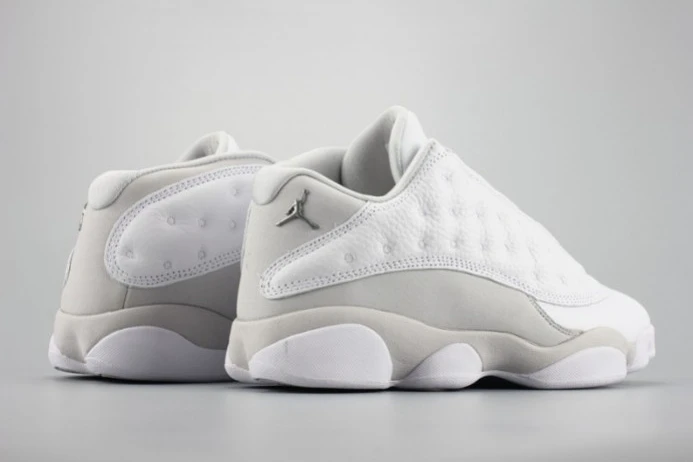 Comfortable Air Jordan 13 LowPure Money white mens 310810- 1159