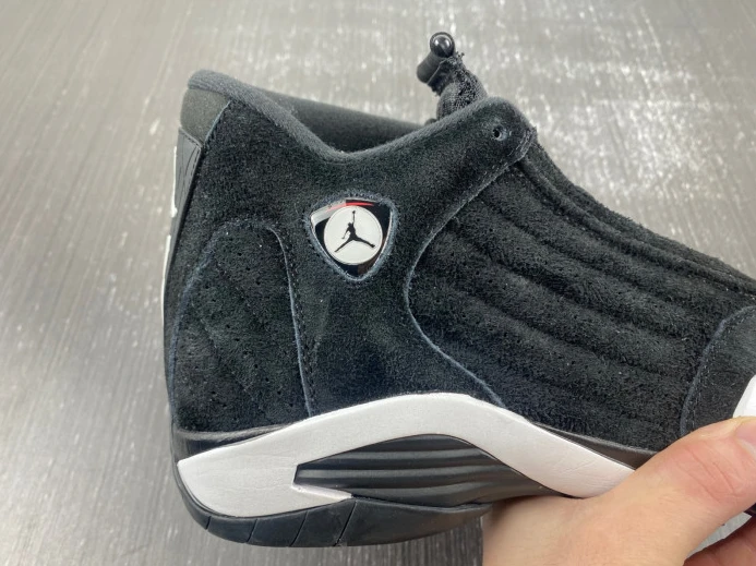 Comfortable Air Jordan 14 Black White University Red 487471- 701