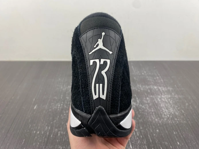 Comfortable Air Jordan 14 Black White University Red 487471- 701