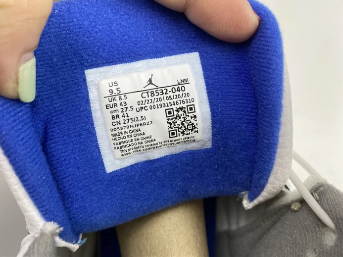 Comfortable Air Jordan 3 Retro White Blue CT8532- 972