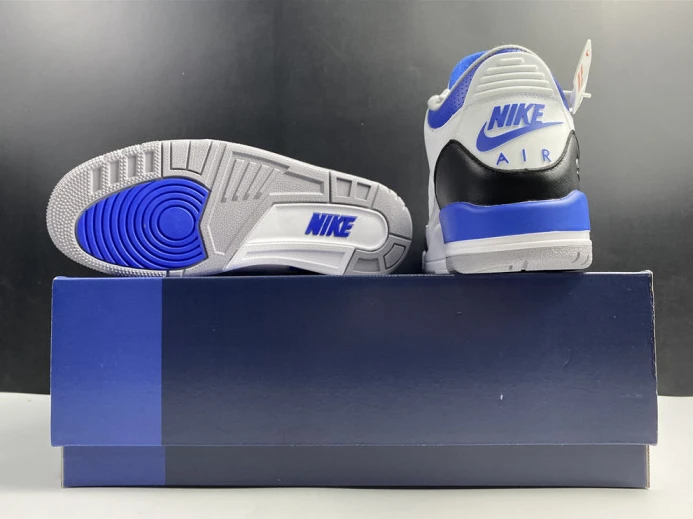 Comfortable Air Jordan 3 Retro White Blue CT8532- 972