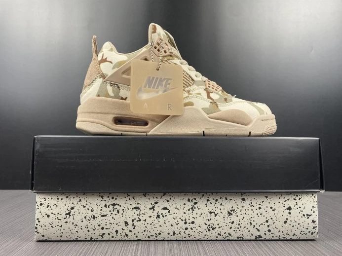 Comfortable Aleali May x Air Jordan 4 Camo DJ1193- 1017
