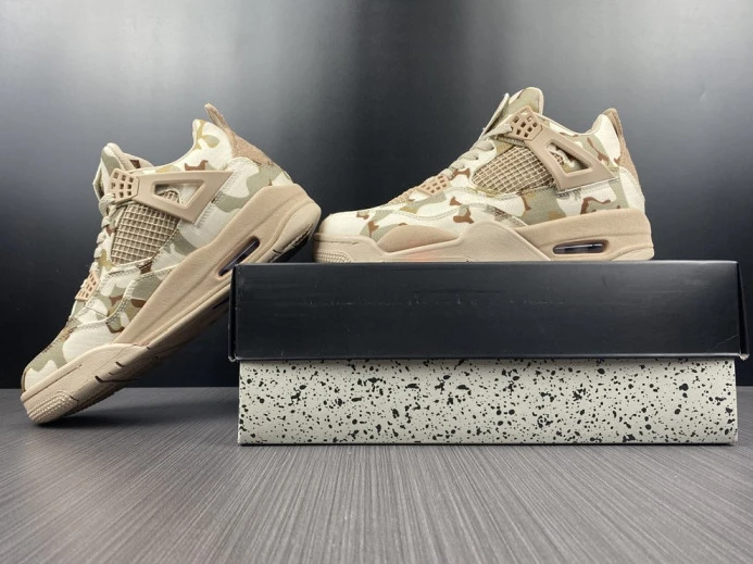 Comfortable Aleali May x Air Jordan 4 Camo DJ1193- 1017