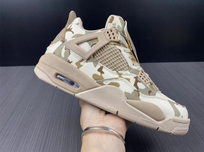 Comfortable Aleali May x Air Jordan 4 Camo DJ1193- 1017