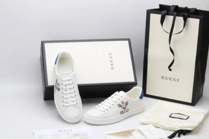 Comfortable GUCC ACE EMBROIDERED LOW-TOP SNEAKER 603696 AY070 2919