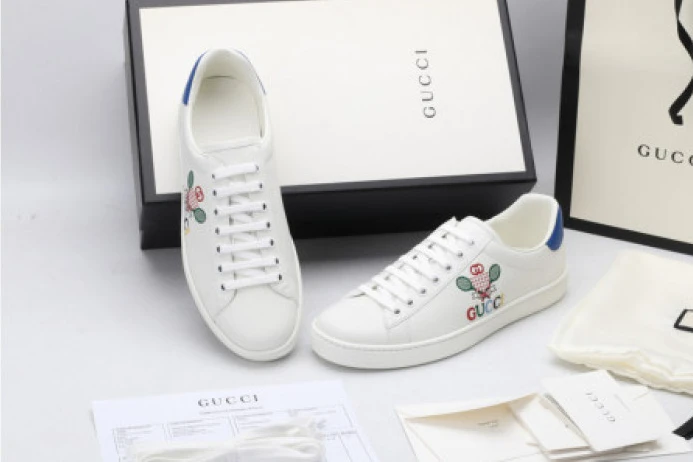 Comfortable GUCC ACE EMBROIDERED LOW-TOP SNEAKER 603696 AY070 2919