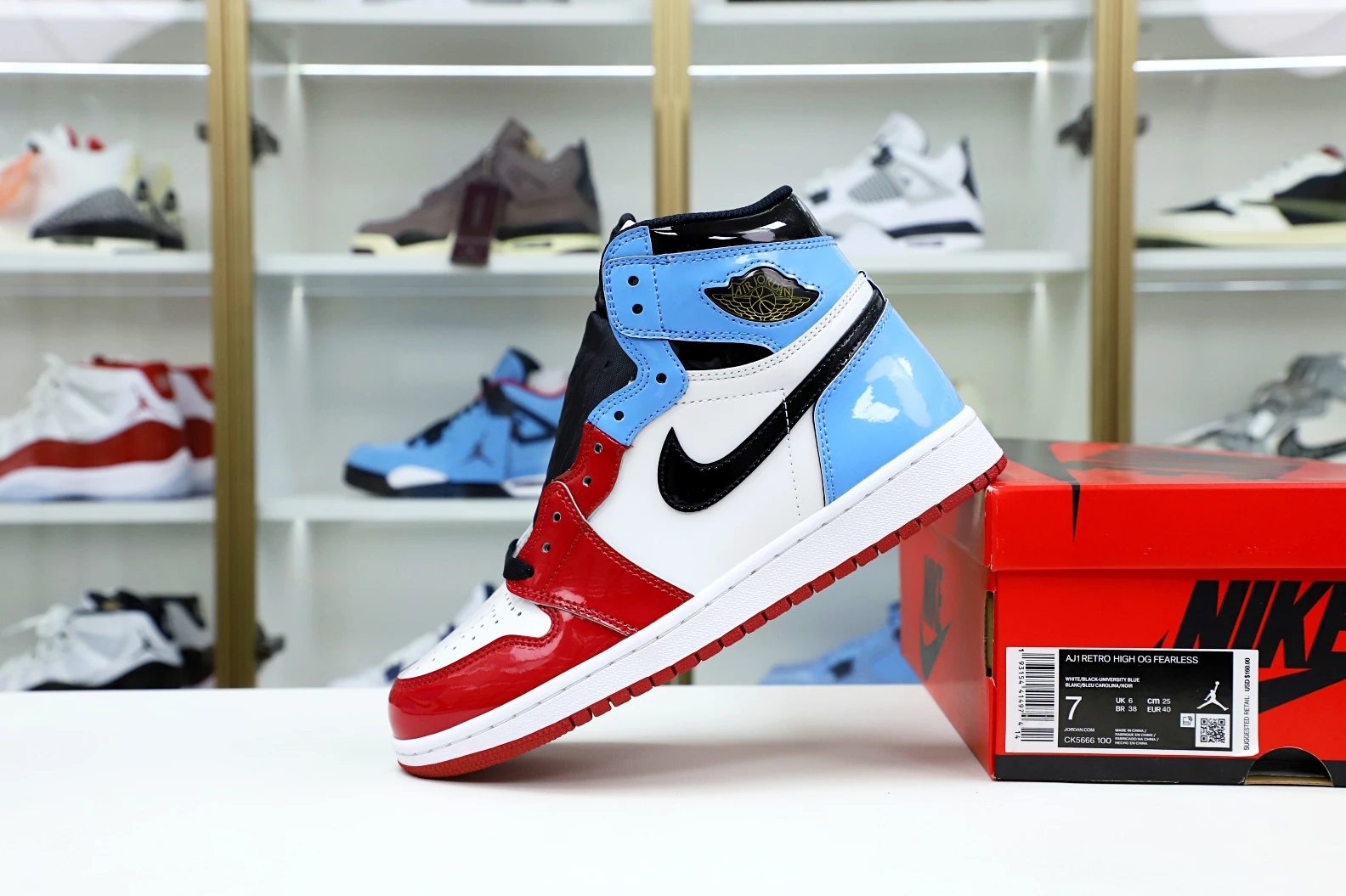 Comfortable Kimikick AIR JORDAN 1 RETRO HIGH OG 'FEARLESS' 2030