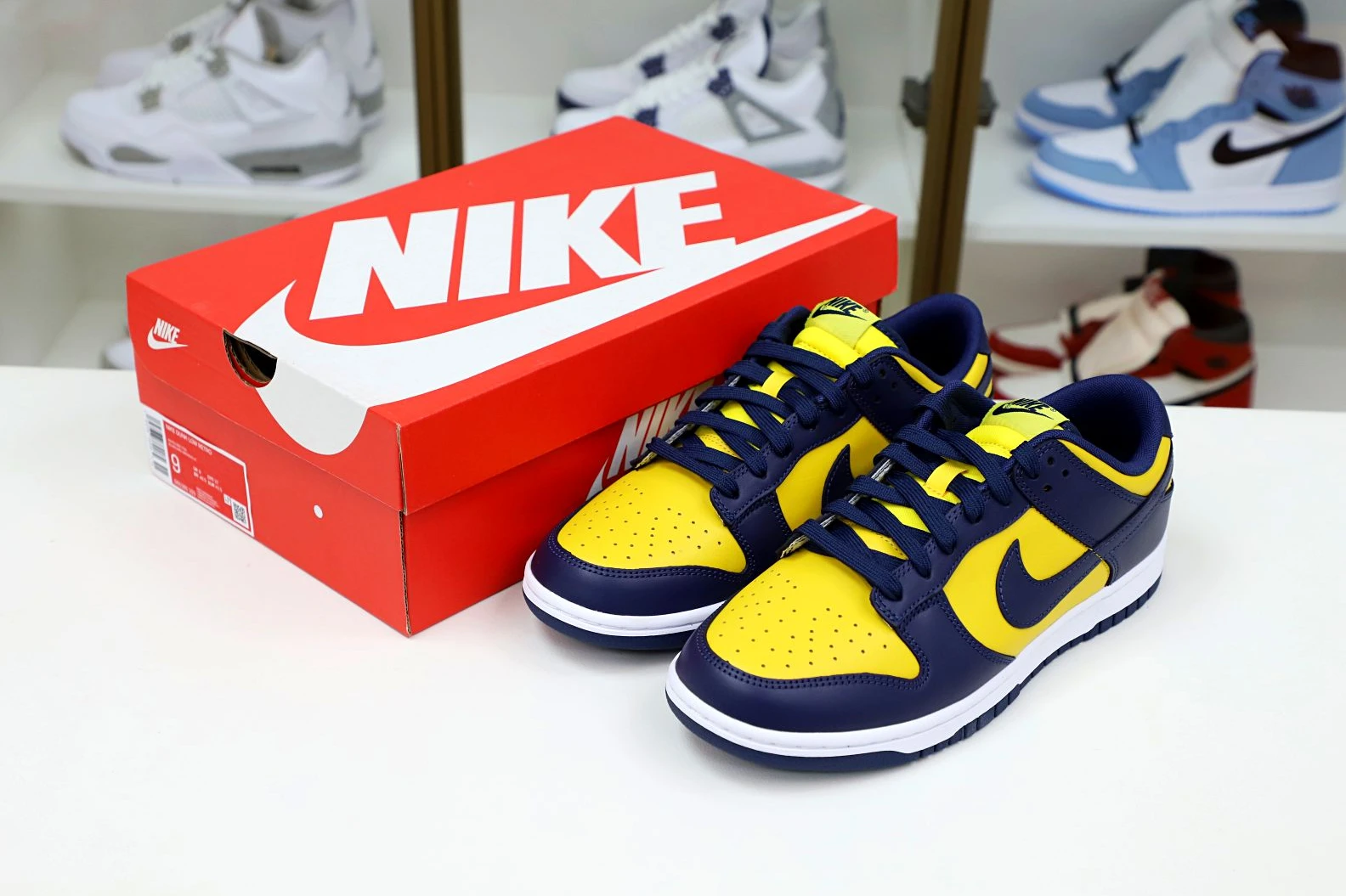 Comfortable Kimikick DUNK LOW 'MICHIGAN' 3519