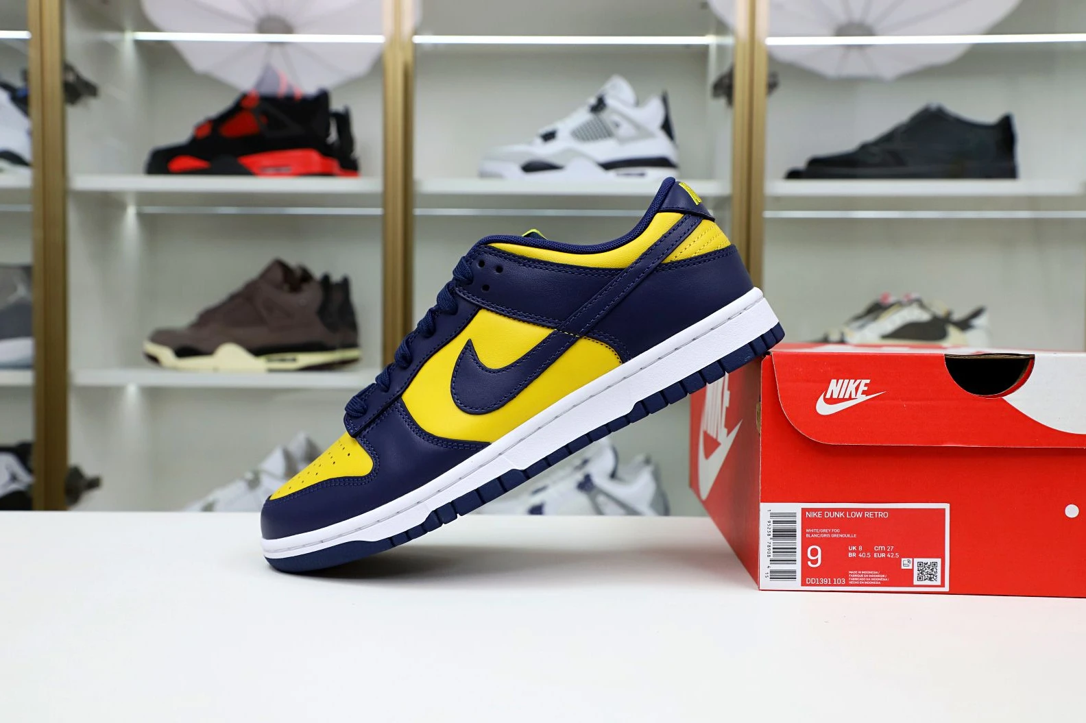 Comfortable Kimikick DUNK LOW 'MICHIGAN' 3519
