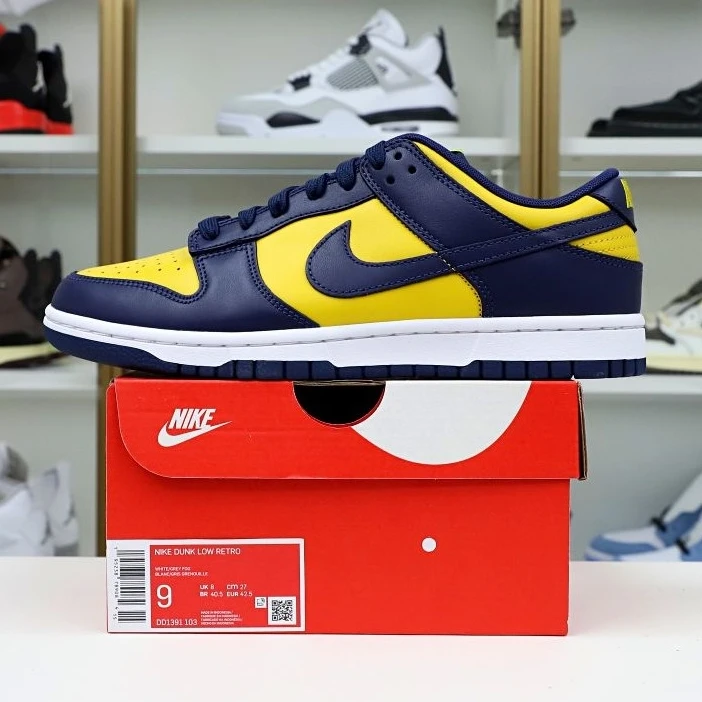 Comfortable Kimikick DUNK LOW 'MICHIGAN' 3519