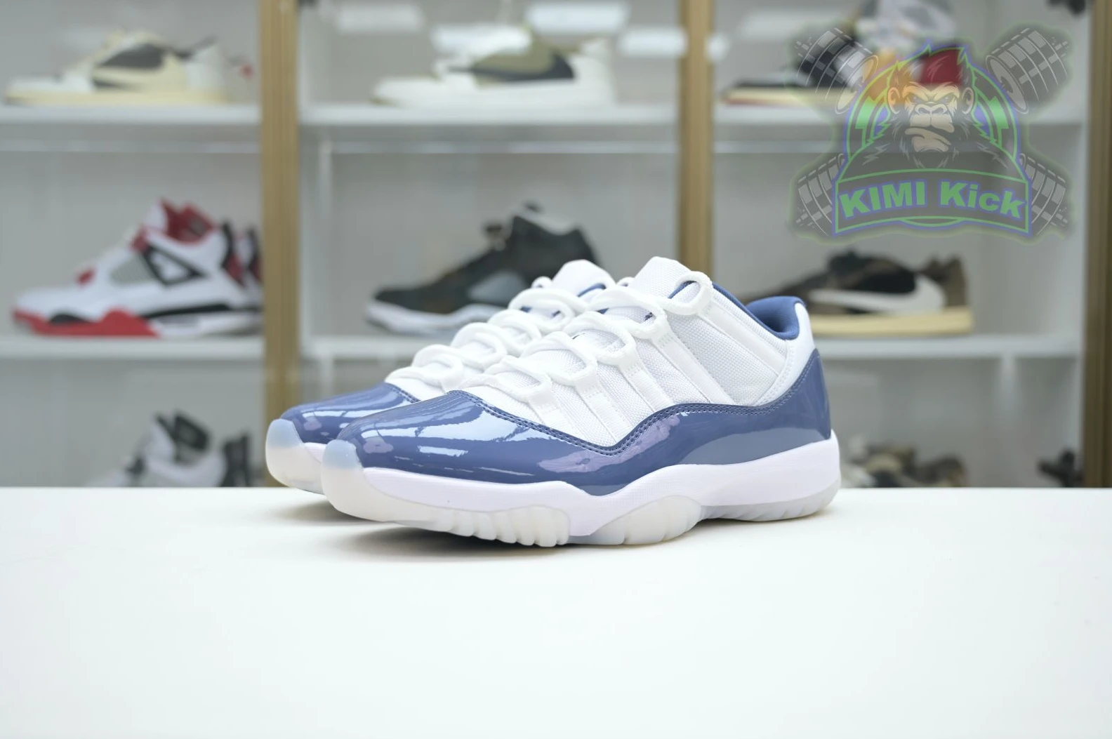 Comfortable Kimikick Jordan Air Jordan 11 Low“Diffused Blue” 1869