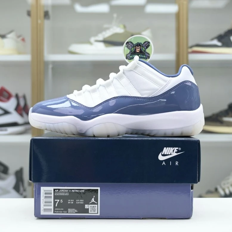 Comfortable Kimikick Jordan Air Jordan 11 Low“Diffused Blue” 1869