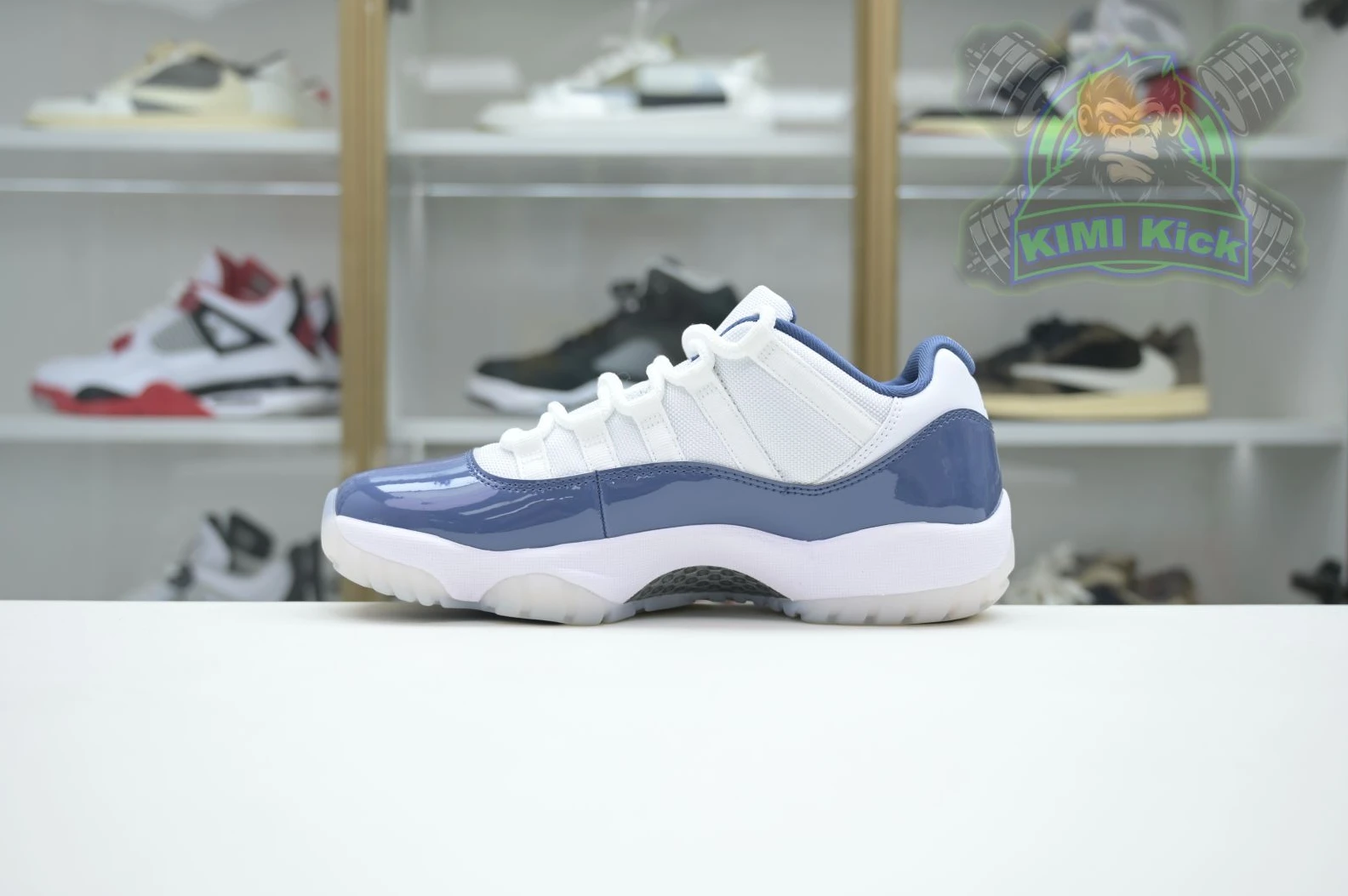 Comfortable Kimikick Jordan Air Jordan 11 Low“Diffused Blue” 1869