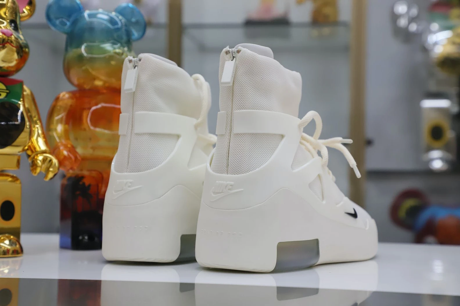 Comfortable Kimikick Nike Air Fear of God 1 sail black fog 3439