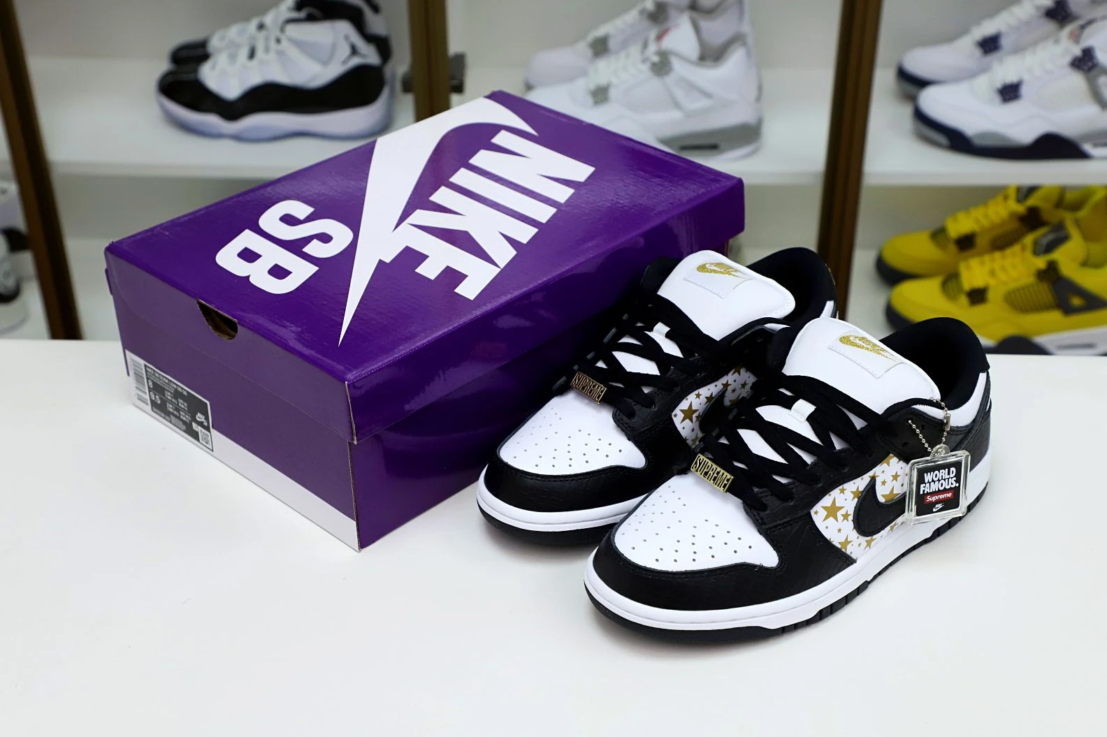 Comfortable Kimikick Supreme x Nike SB Dunk Low 3492