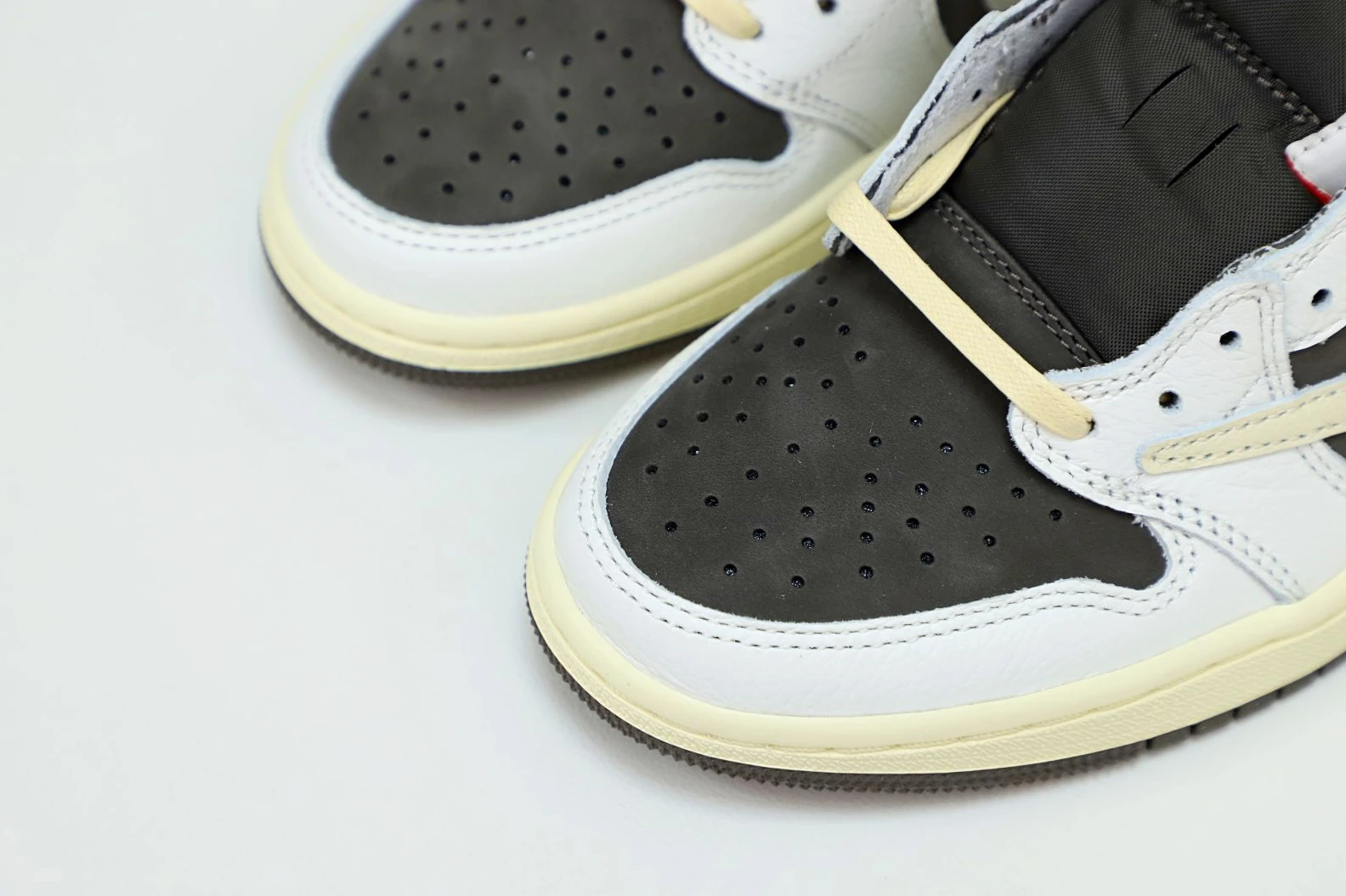 Comfortable Kimikick TRAVIS SCOTT X AIR JORDAN 1 LOW OG REVERSE MOCHA 1933