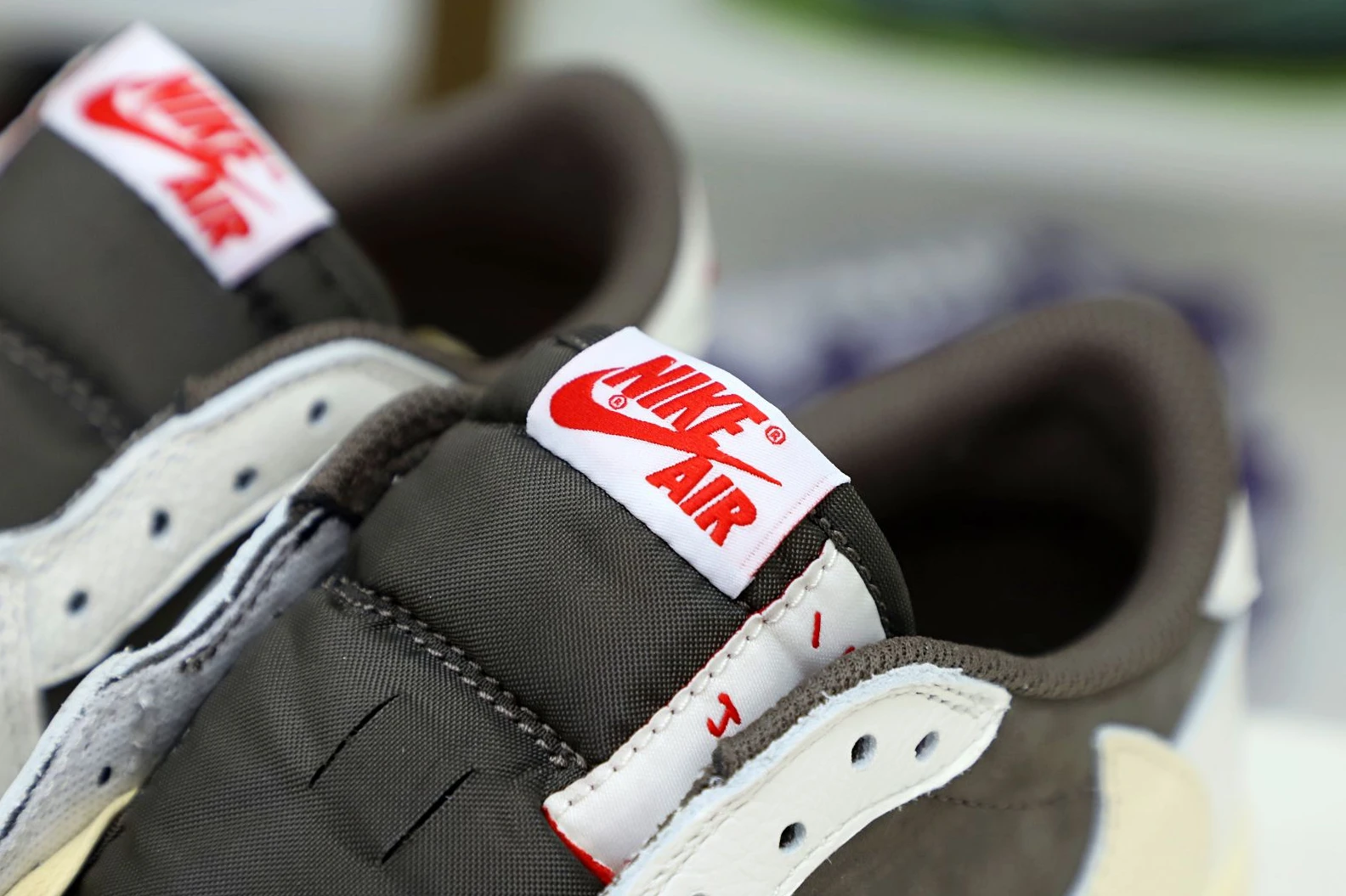 Comfortable Kimikick TRAVIS SCOTT X AIR JORDAN 1 LOW OG REVERSE MOCHA 1933