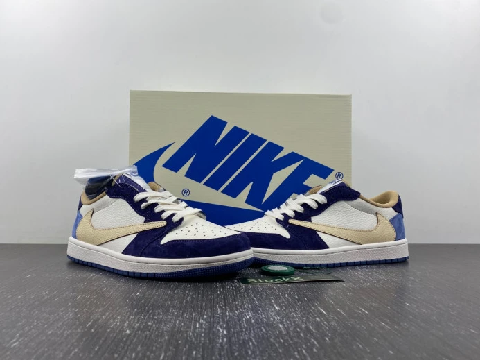 Comfortable TRAVIS SCOTT X AIR JORDAN 1 CUSTOM DM7866- 742