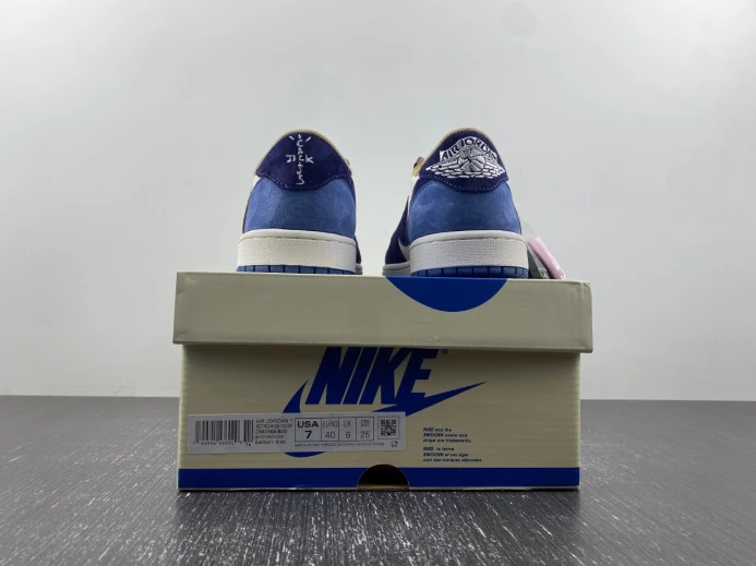 Comfortable TRAVIS SCOTT X AIR JORDAN 1 CUSTOM DM7866- 742